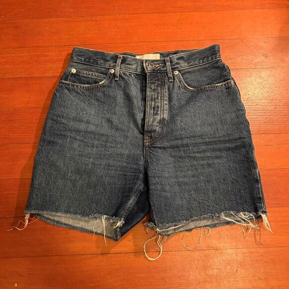 Everlane Organic Cotton Rigid Way High Shorts - Picture 1 of 5